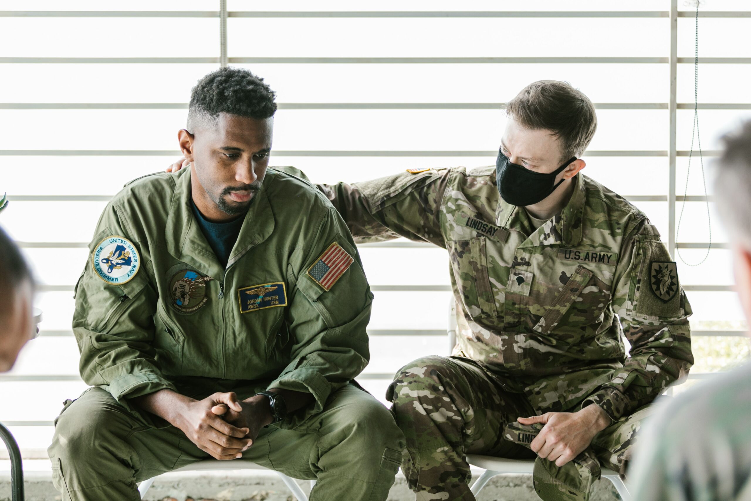Military chaplaincy and spiritual care support in a broader caregiving setting